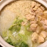 白菜の鍋。具材は何でも。美味しくなるコツ